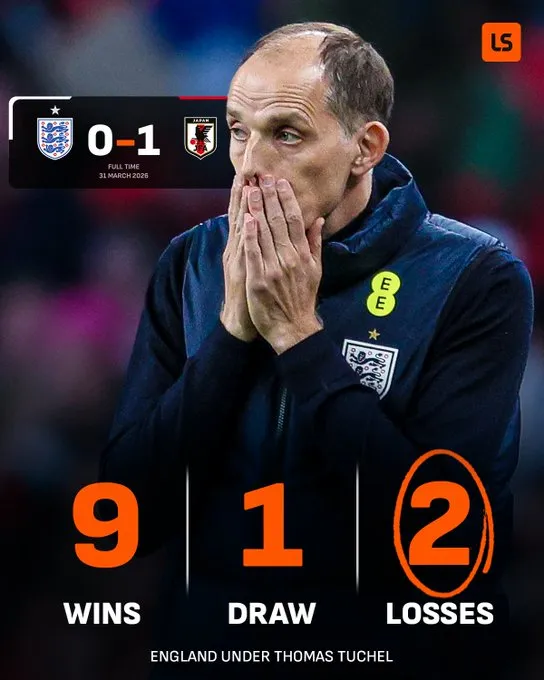 九游官网-英格兰遭遇图赫尔执教下的第二场失利，并且是首次未能进球